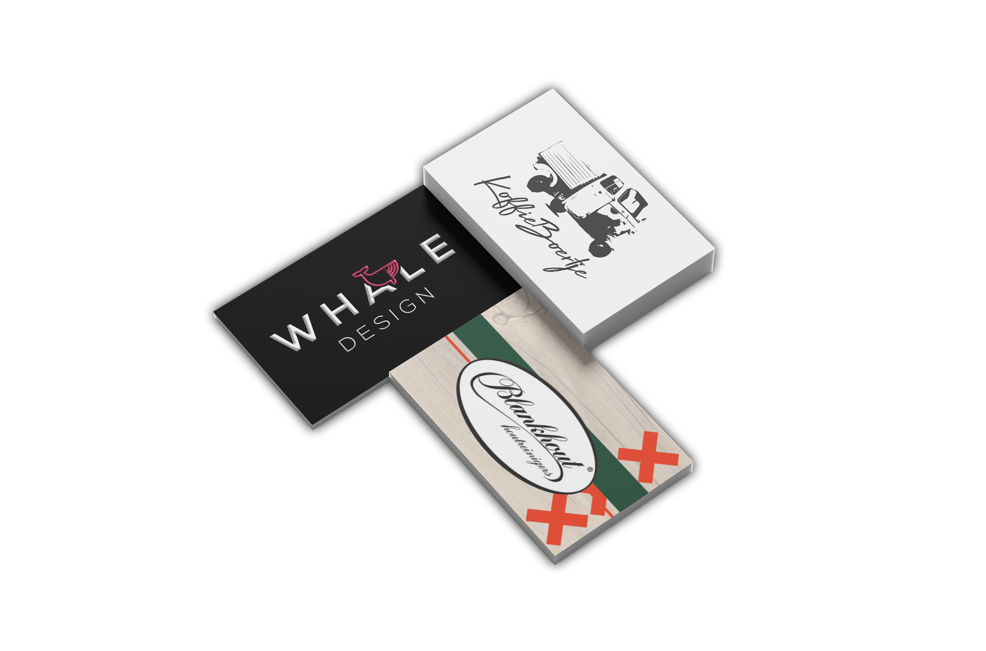 Whale Design Visitekaartjes mockup